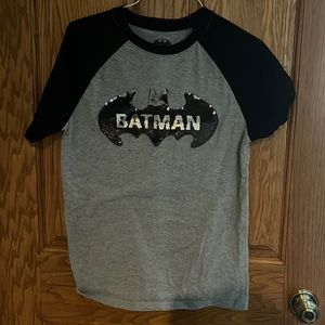 Flip sequin Batman T-shirt boys size XL